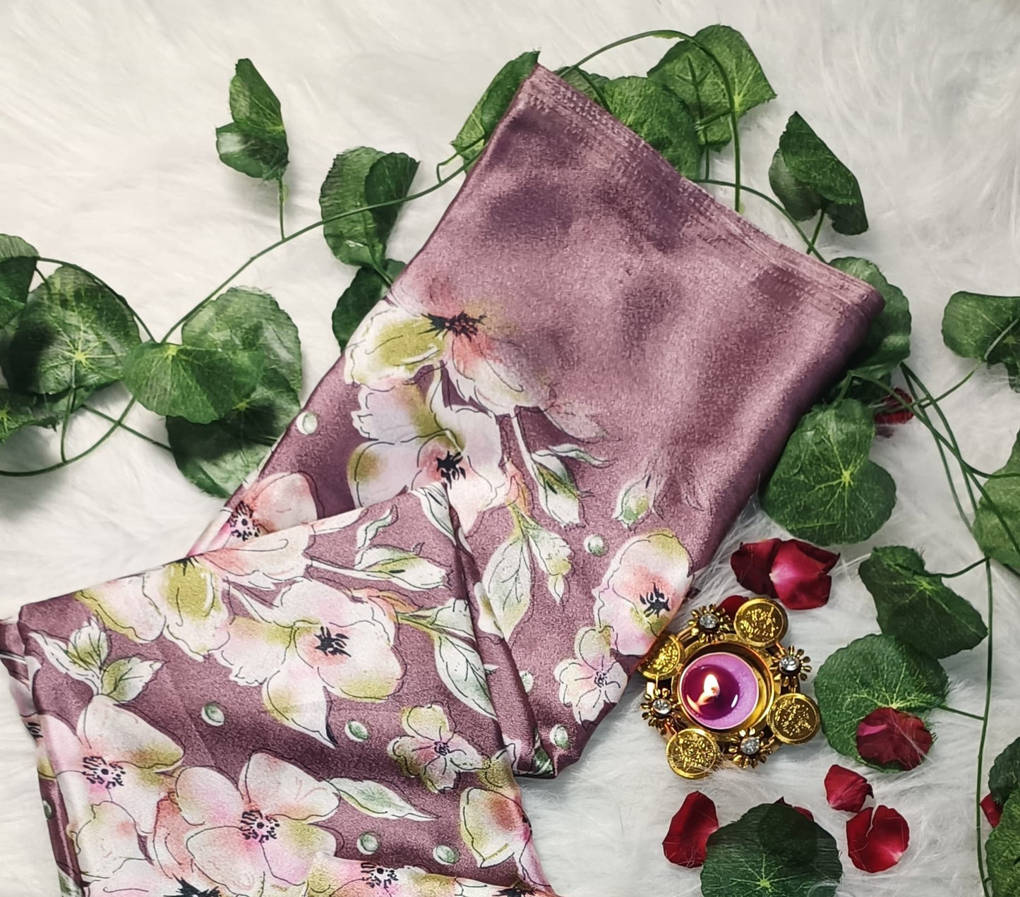 Blush Orchid Luxe Saree
