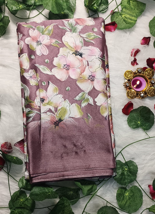 Blush Orchid Luxe Saree