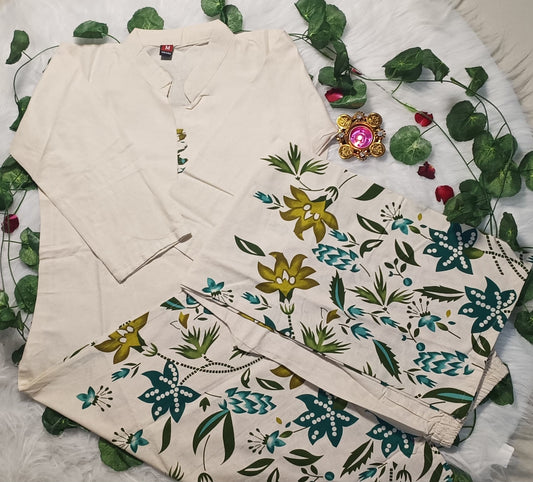 Floral Cotton Co-ord Set