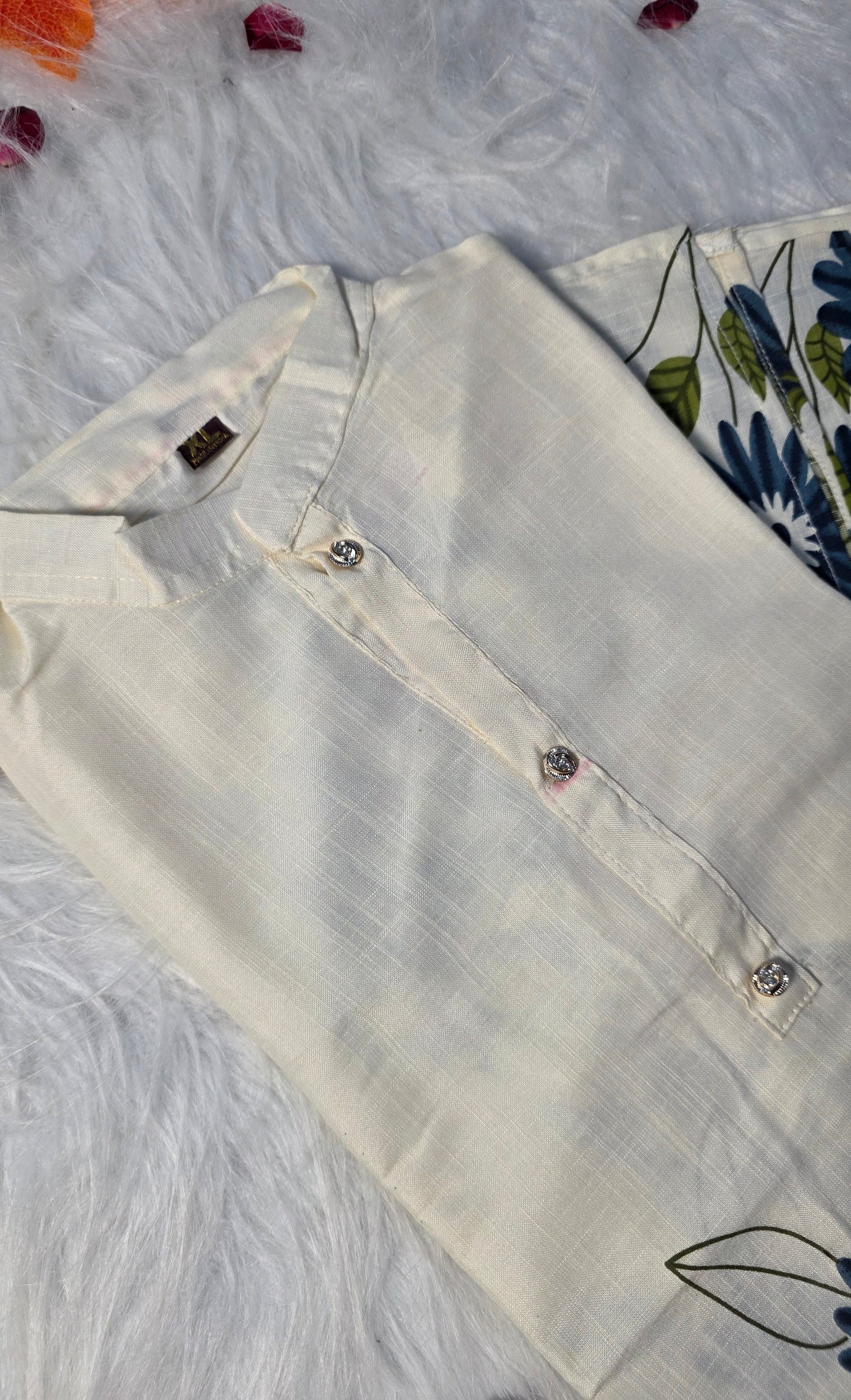 Elegant Cotton Kurti Set