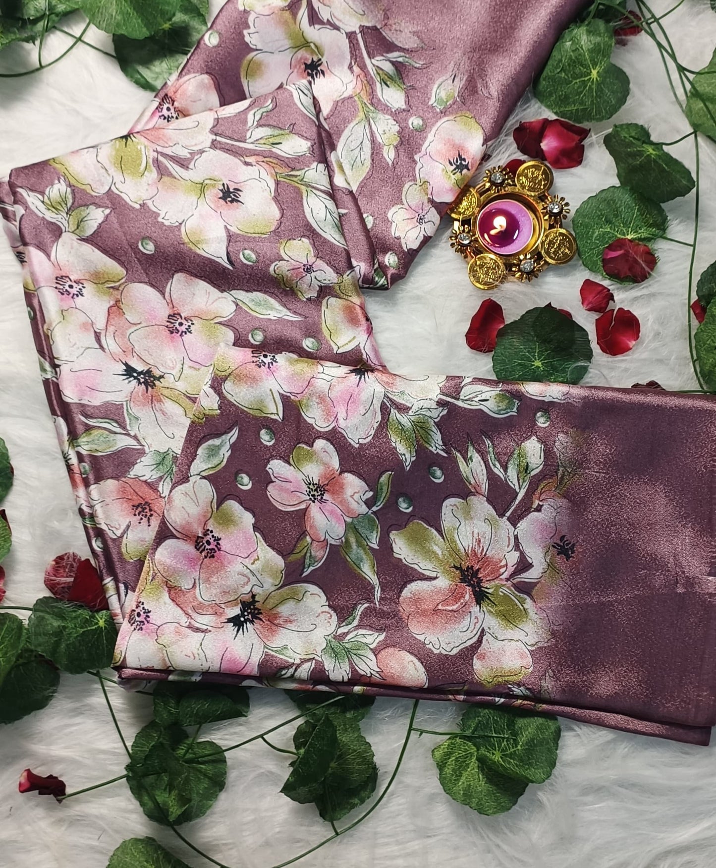 Blush Orchid Luxe Saree