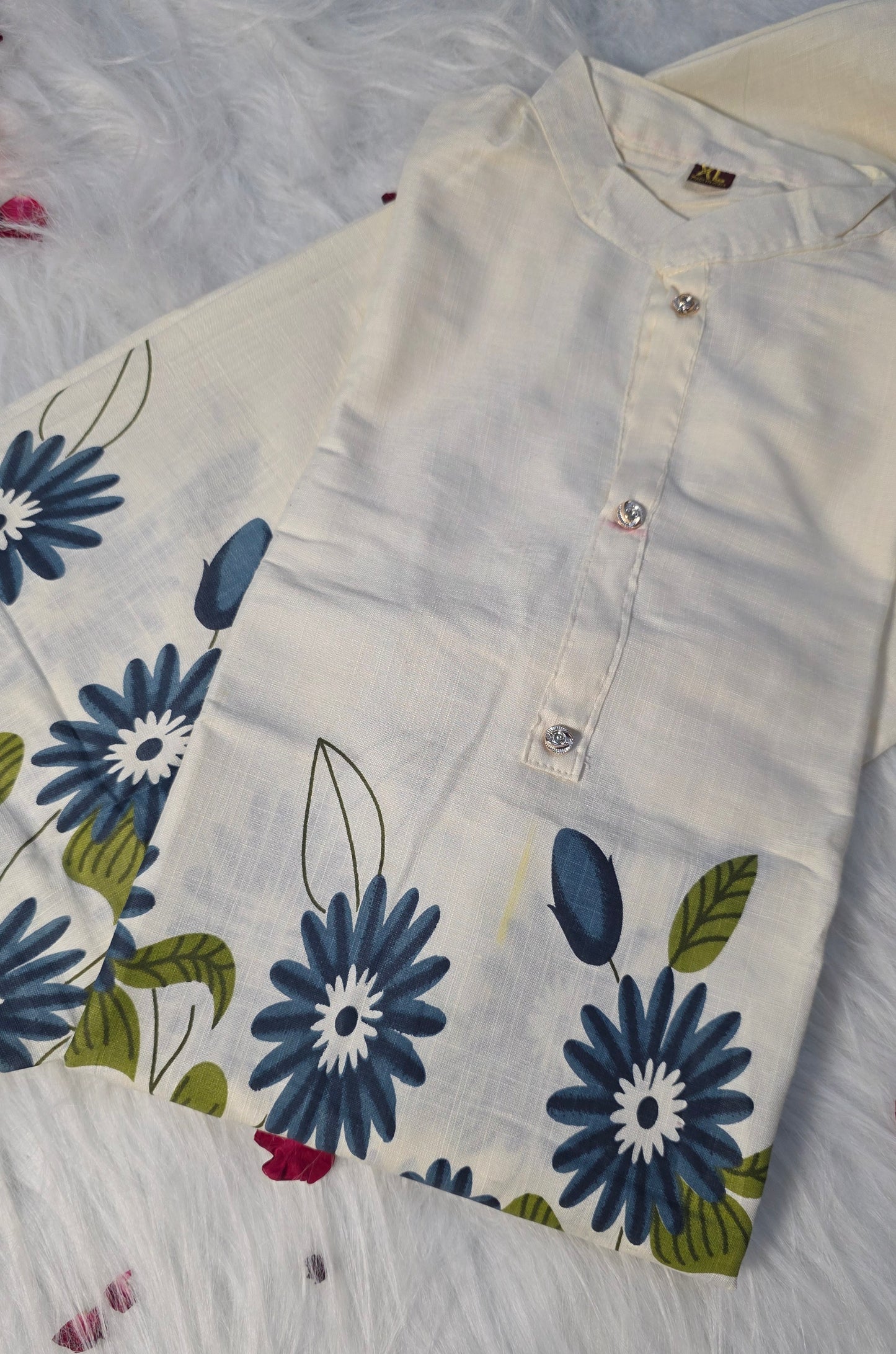 Elegant Cotton Kurti Set