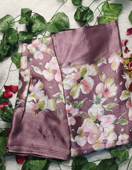 Blush Orchid Luxe Saree